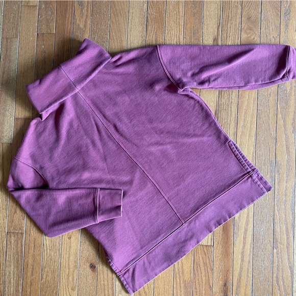 Athleta Plum Turtleneck Sweater Women’s Small Cozy Knit Pullover - Picture 3 of 8
